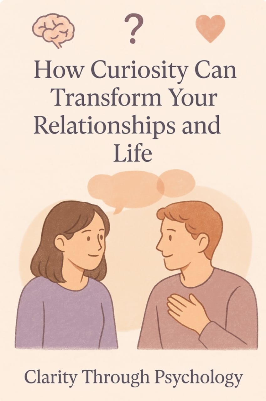 Illustration Showing Curiosity and Emotional Connection in Any Relationship